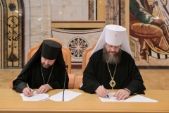 Состоялось подписание договора о международном сотрудничестве между Тамбовской духовной семинарии и Минской духовной академией