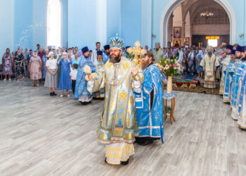 Престольный праздник в Тихвино-Богородицком женском монастыре г.Кирсанов_9.07.2022