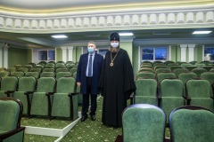 Начальник УМВД области генерал-майор полиции Николай Скоков посетил семинарию