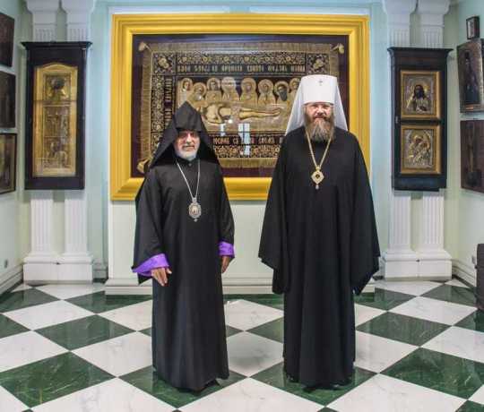 Глава Российской и Ново-Нахичеванской епархий Армянской апостольской церкви посетил Тамбовскую духовную семинарию