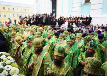 Празднование 600-летия обретения честных мощей преподобного Сергия Радонежского
