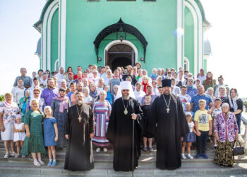 Большая Липовица_архиерейское богослужение 10 июля 2022