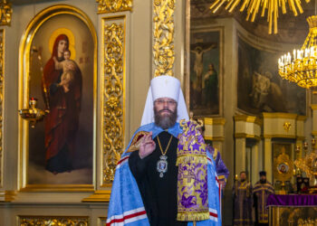 Митрополит Тамбовский и Рассказовский Феодосий совершил чин Воздвижения Креста