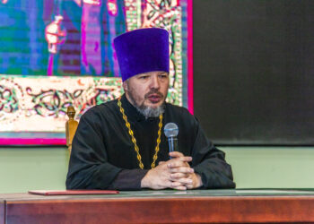 Начало нового учебного года в Тамбовской духовной семинарии 1.09.2022 первый проректор священник Виталий Щербаков