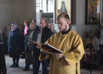 Божественная литургия в храме Иоанна Предтечи_9.10.2022