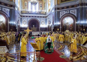 20 ноября 2022 года Святейший Патриарх Московский и всея Руси Кирилл совершил Божественную литургию в кафедральном соборном Храме Христа Спасителя в Москве. В этот день Его Святейшеству исполнилось 76 лет.