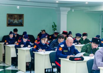 В Тамбовской духовной семинарии прошла акция «Казачий диктант — 2022» 8.12.2022