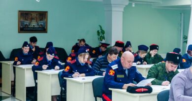 В Тамбовской духовной семинарии прошла акция «Казачий диктант — 2022»
