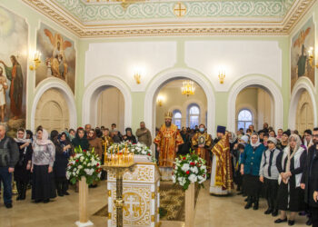 Митрополит Феодосий освятил храм в честь памяти великомученицы Екатерины в городе Рассказово 7.12.2022