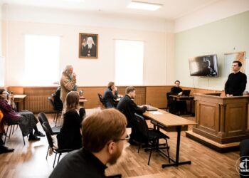Студент семинарии принял участие в XV студенческой научно-богословской конференции 15-16.05.2023