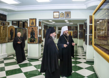 Тамбовскую духовную семинарию посетил архиепископ Элистинский и Калмыцкий Юстиниан