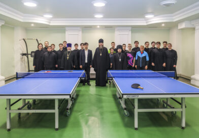Министр спорта Тамбовской области П.М. Грицков посетил Тамбовскую духовную семинарию